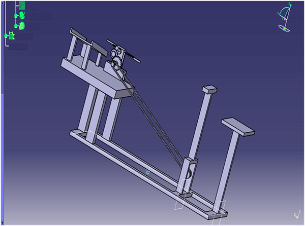 DESIGN AND FABRICATION PEDAL OPERATED CATTLE FEED CUTTING MACHINE WITH POWER GENERATION