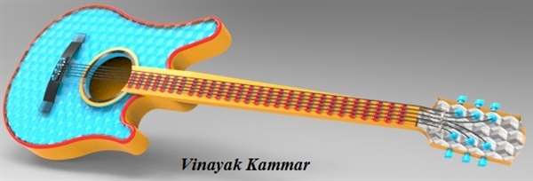 DESIGN OF MUSICAL INSTRUMENT GUITAR