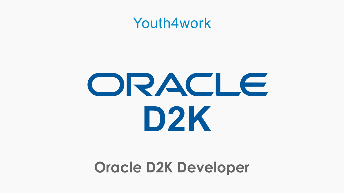 Oracle D2K Developer