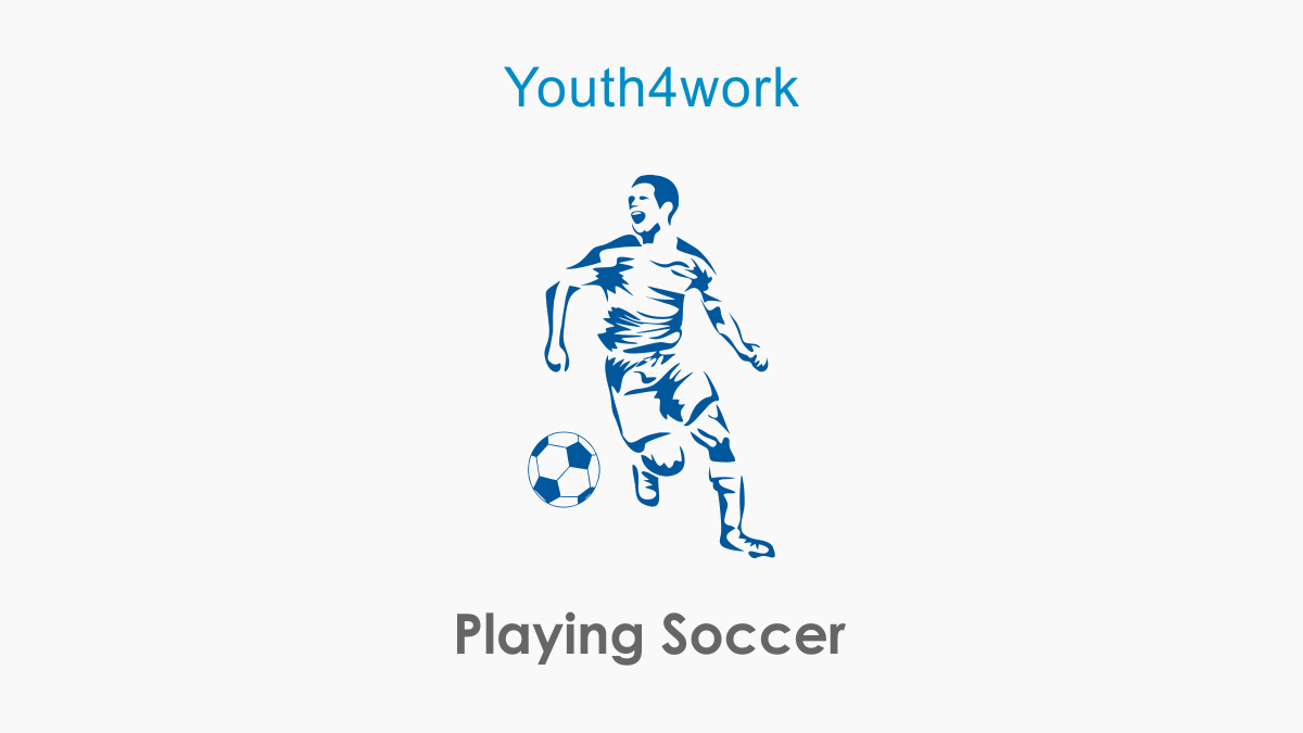 Playing Soccer