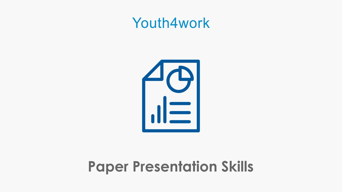 Paper Presentation Skills