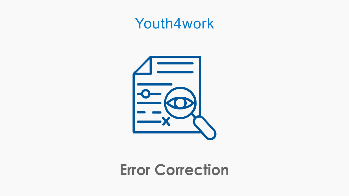 Error Correction