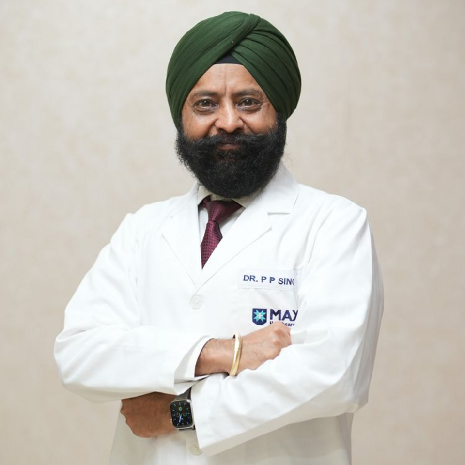 Dr P P Singh Head Urology and Kidney transplant