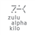 ZULU ALPHA KILO