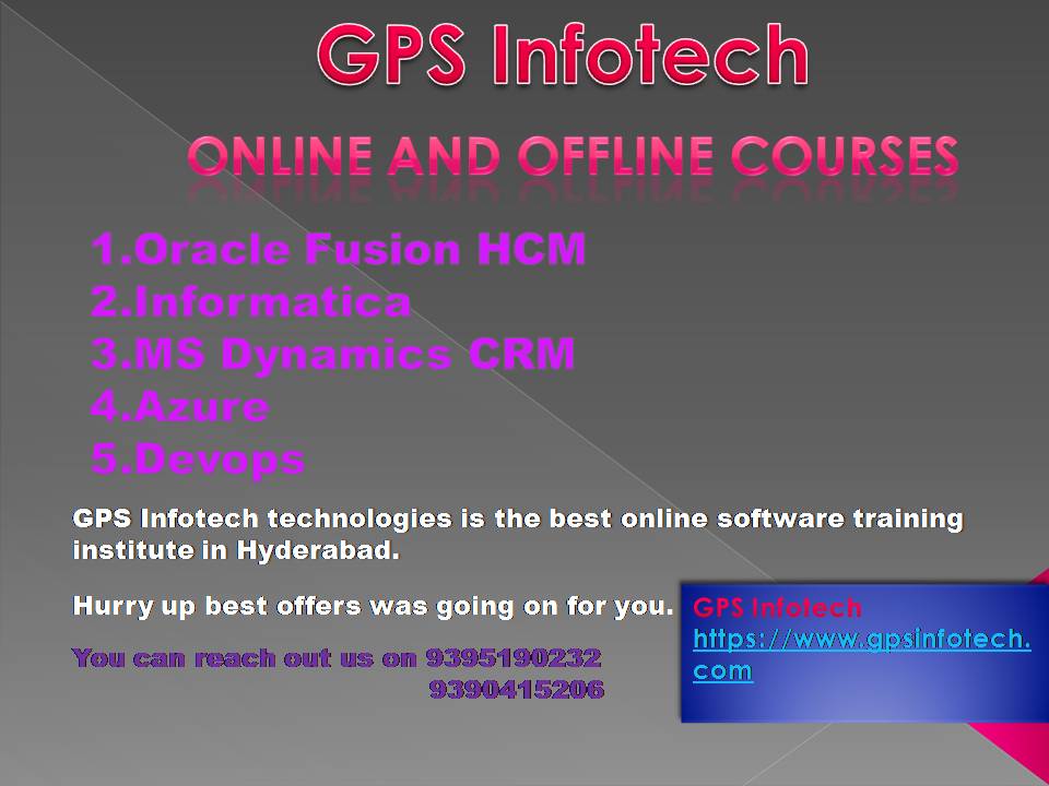 Online and Offline courses post