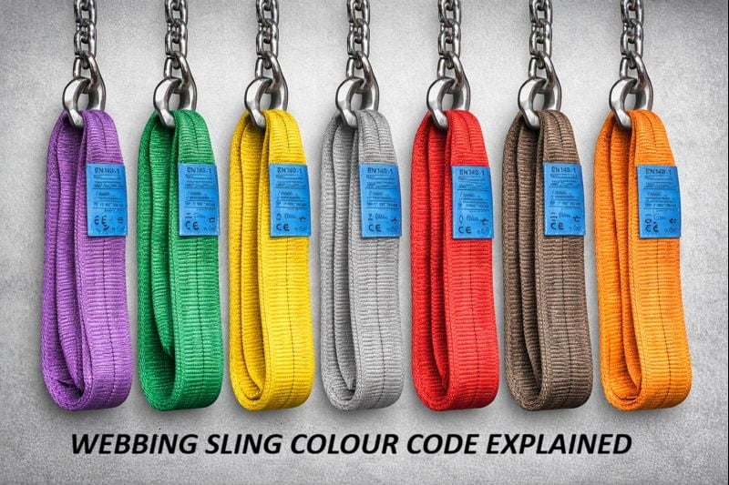 What Do Webbing Sling Color Codes Mean?