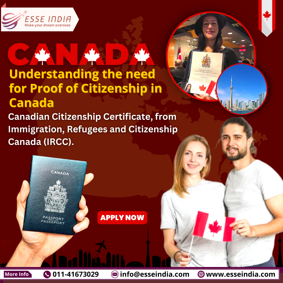 Understanding the need for Proof of Citizenship in Canada.