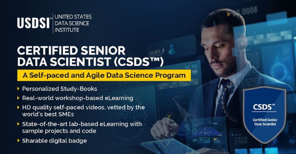 CERTIFIED SENIOR DATA SCIENTIST (CSDS™)