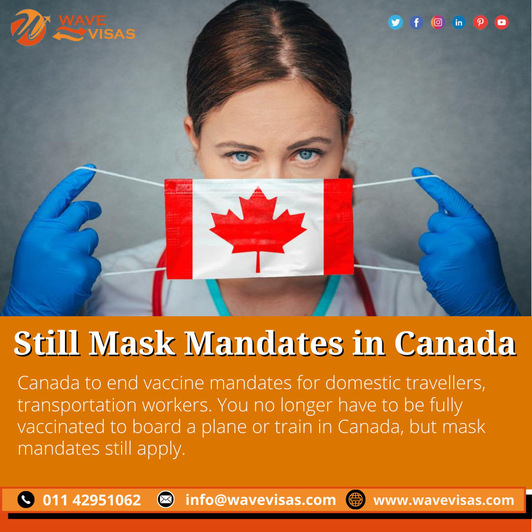 Canada lifts vaccination requirements for domestic travelers and transport workers.