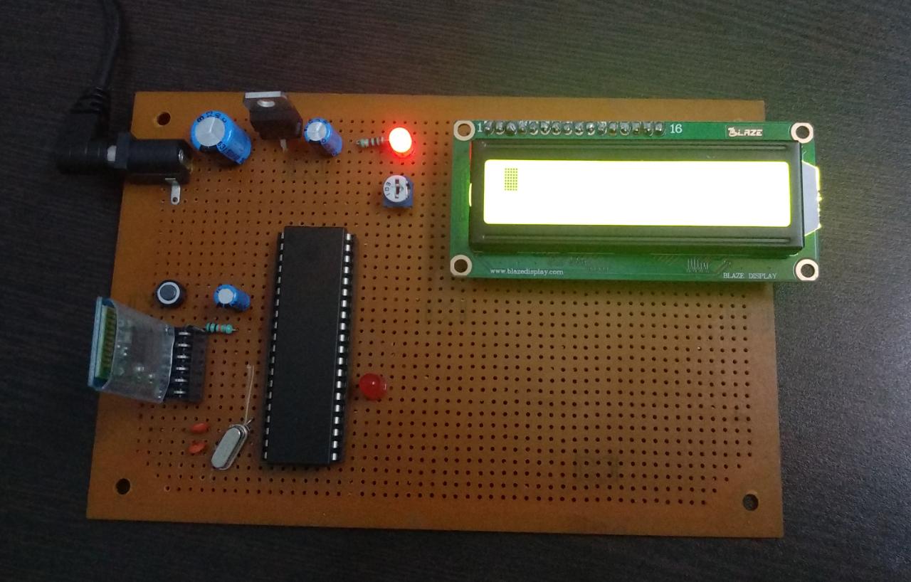 HC-05 Based Bluetooth Wireless Notice Board